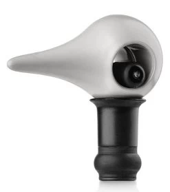 Zone Denmark Bird Wijnstop 6,4 Cm Kunststof Grijs