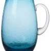 Broste Copenhagen Hammered Karaf 2 Liter ø 14 Cm H 22 Cm Glas Blauw