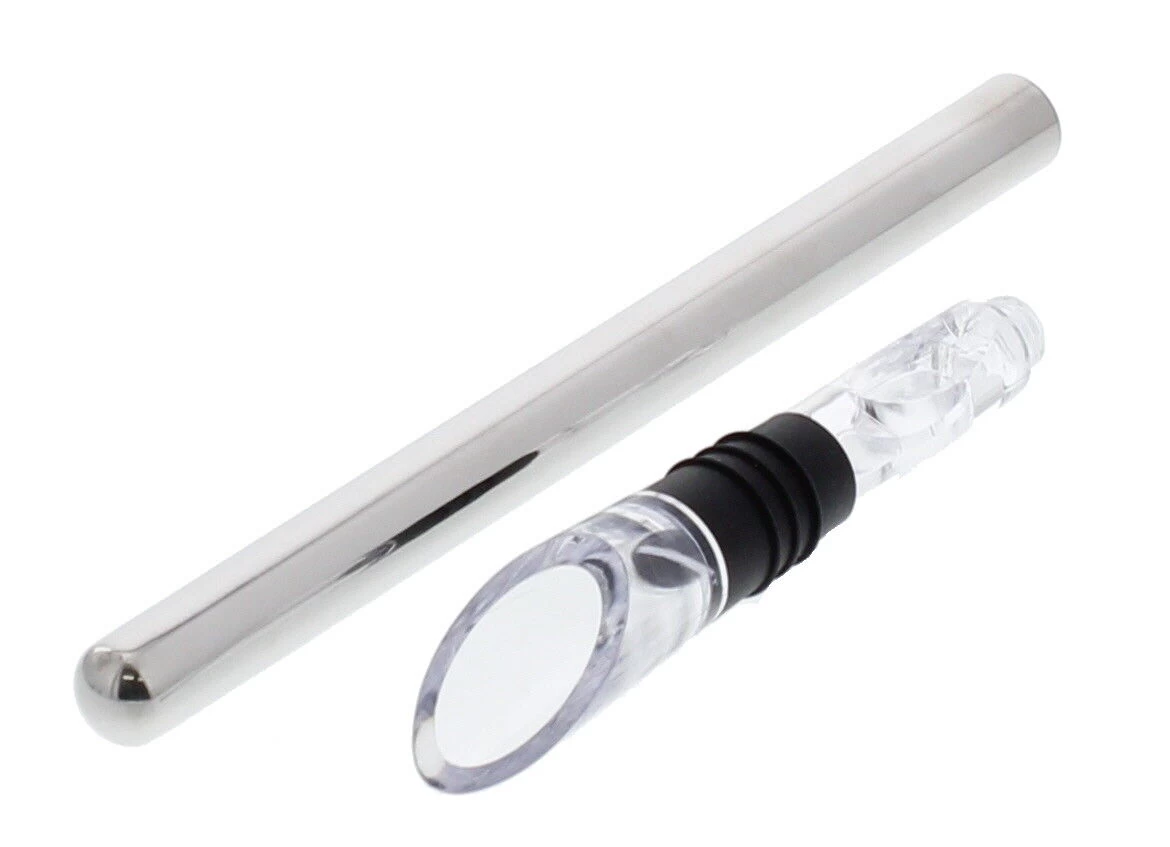 Point-Virgule Wijnkoeler Met Schenktuit 32 Cm Rvs Kunststof - Afbeelding 2