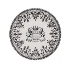 Gien Blason Dessertbord ø 22 Cm Keramiek Crème