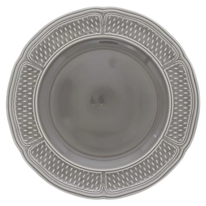 Gien Pont Aux Choux Serveerschaal ø 32,5 Cm Keramiek Taupe