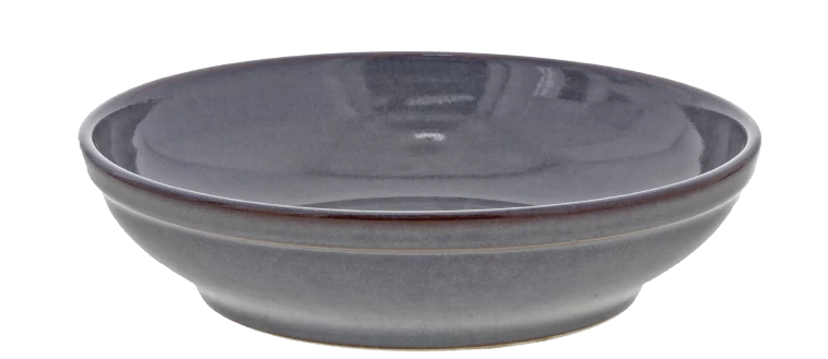 Oldenhof 1821 Diep Bord ø 23 X 5,5 Cm Aardewerk Olijfgrijs