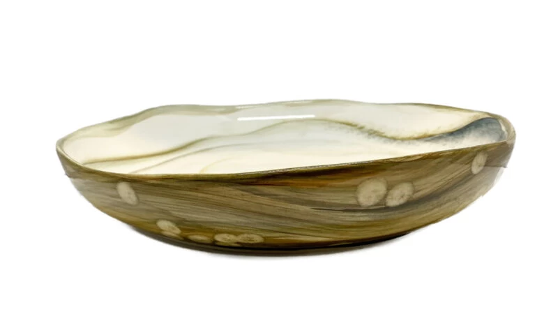 Oldenhof Oester Schaal ø 36 Cm Aardewerk