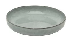 Broste Copenhagen Nordic Sea Schaal ø 22,5 Cm Aardewerk Blauw