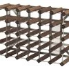 Traditional Wine Rack Co. Wijnrek 61 X 42 Cm Eik Donker