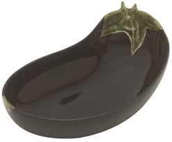 Bordallo Aubergine Schaal 39 X 19 Cm Aardewerk Paars