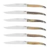 Laguiole En Aubrac Steakmes 11,5 Cm Hoorn Bruin 6 Stuks