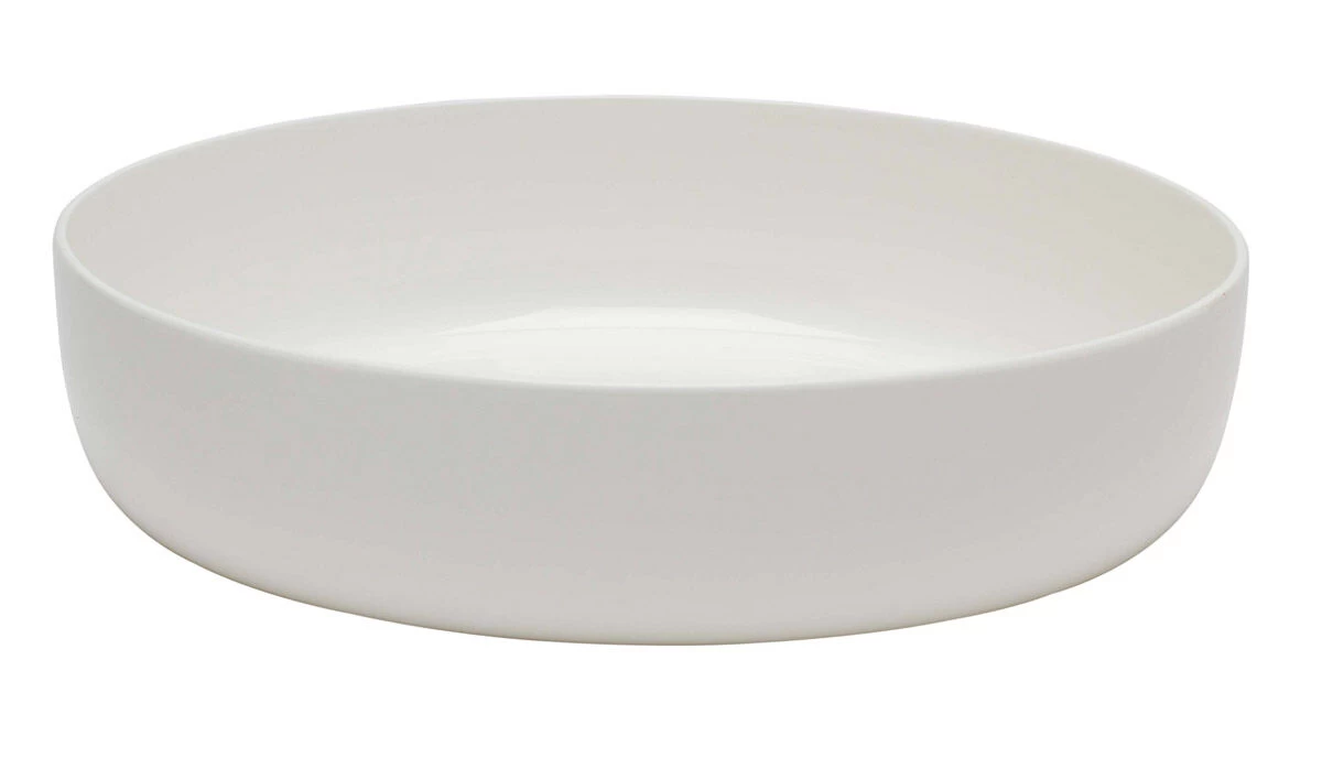 Serax Base Schaal ø 24 Cm Hoogte 6 Cm Porselein Wit Glanzend