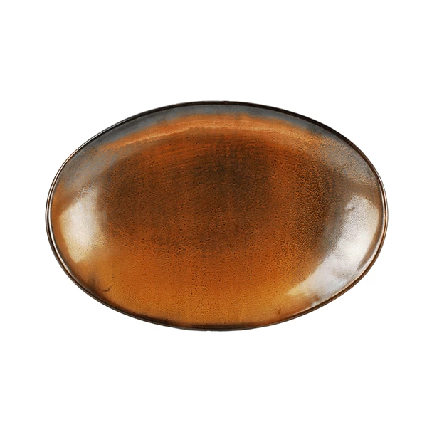 Fine2Dine Escura Dinerbord ø 33 Cm Porselein Donkerbruin - Afbeelding 2