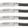 Laguiole En Aubrac Shepherd's Cross Steakmes 11,5 Cm Buffelhoorn 4 Stuks