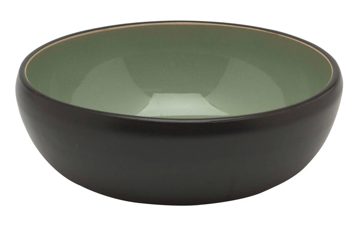 Serax Pure Schaal ø 16,5 Cm Keramiek Lichtgroen/zwart