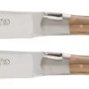 Laguiole En Aubrac Shepherd's Cross Steakmes 11,5 Cm Olijfhout 2 Stuks