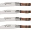 Laguiole En Aubrac Steakmes 11,5 Cm Woodstock 4 Stuks