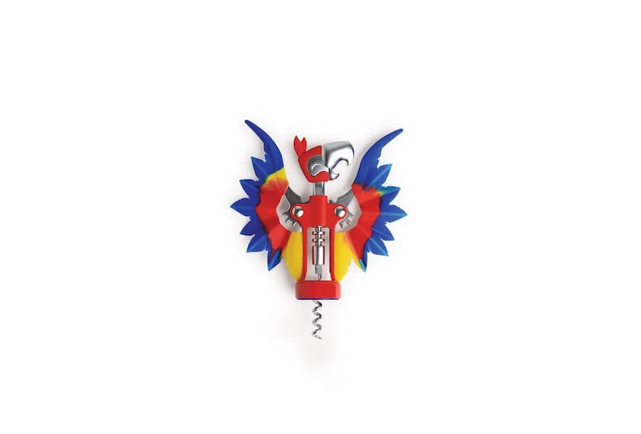 Ototo Pinot Kurkentrekker Papegaai Metaal/silicone - Afbeelding 2