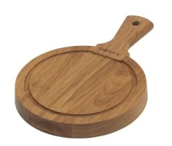 Boska Kaasplank Met Greep Rond ø 16,5 Cm Hout