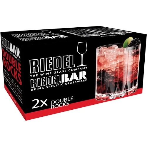 Riedel Drink Specific Glassware Double Rocks Whiskyglas 370 Ml Kristalglas 2 Stuks - Afbeelding 2