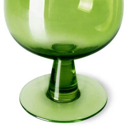 HK Living The Emeralds AGL4473 Wijnglas Laag ø 8,5 Cm Lime Groen 4-delig - Afbeelding 3