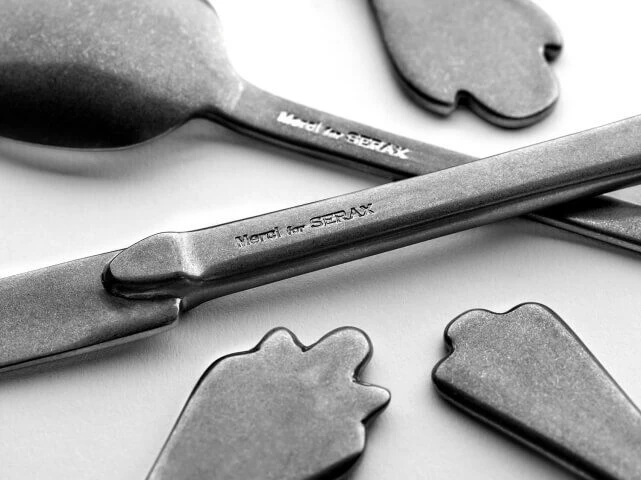 Serax Merci Mix 1-2-3 Tafelvork Antraciet Stone Wash 3 Stuks - Afbeelding 5