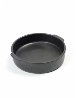 Serax Pure Ovenschaal ø 25 Cm Aardewerk Zwart