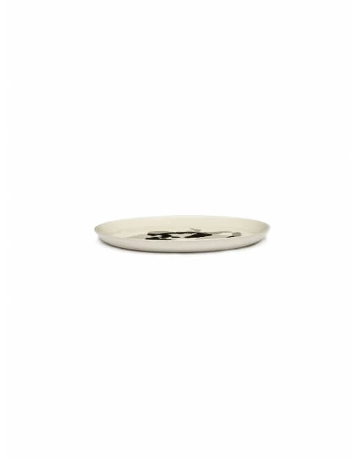 Serax Feast By Ottolenghi Bord L ø 26 Cm H 2 Cm Aardewerk White + Pepper Black - Afbeelding 2