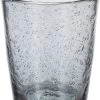 Broste Copenhagen Bubble Tumbler 250 Ml Glas Grijs