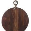 Oldenhof Enoteca Serveerplank Rond 50 X 40 Cm Sheeshamhout