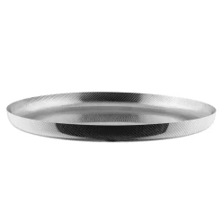 Alessi JM14/35 T Extra Ordinary Texture Jasper Morrison Dienblad ø 35 Cm Rvs