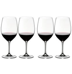 Riedel Vinum Cabernet / Merlot Rode Wijnglas 610 Ml Kristalglas 4 Stuks