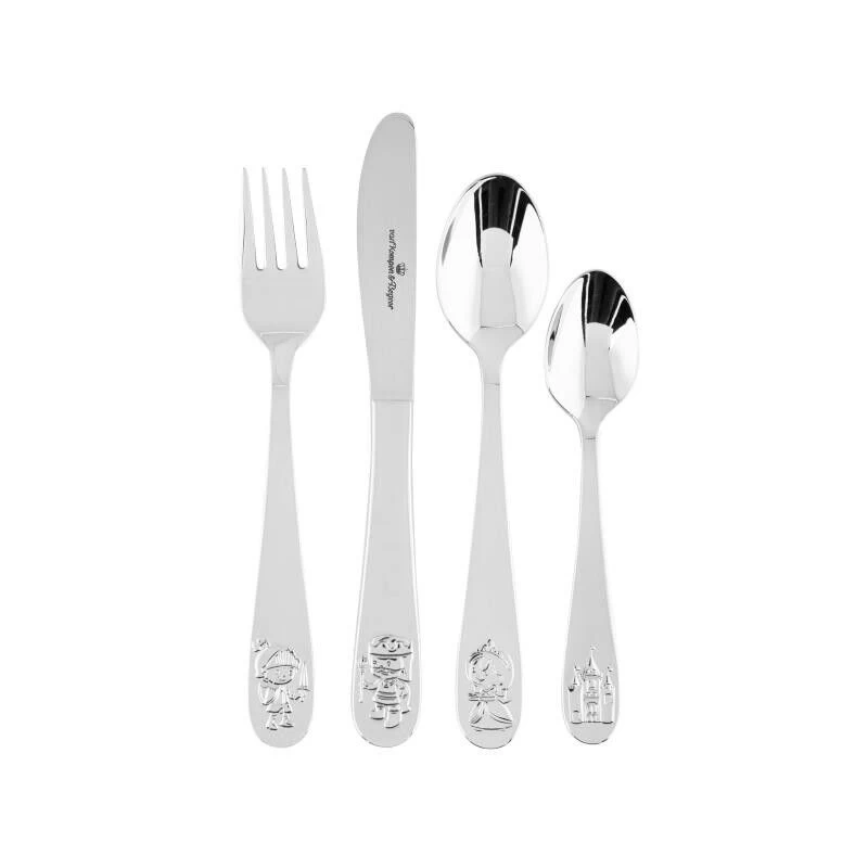 Van Kempen & Begeer Junior Bestek Princess Rvs 4-delig
