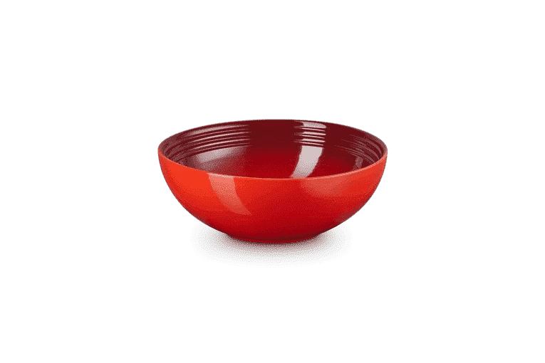 Le Creuset Saladeschaal 2,2 Liter ø 24 Cm Aardewerk Kersrood