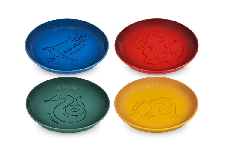 Le Creuset Harry Potter™ Hogwarts™ Houses Gebaksborden Aardewerk 4-delig - Afbeelding 2