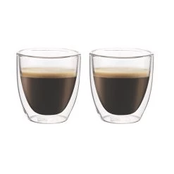 Oldenhof Thermo Dubbelwandig Espressoglas 80 Ml Glas 2 Stuks
