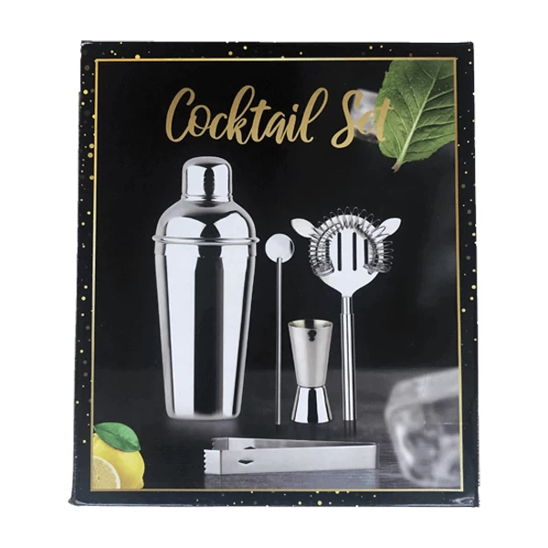 Vogels Oldenhof Cocktailset Rvs 5-delig
