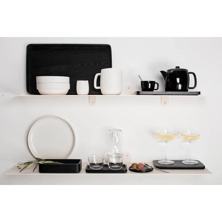 Serax Passe-Partout Fl没te Op Lage Dikke Voet 200 Ml 酶 5,8 Cm H 17 Cm Glas - Afbeelding 3