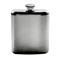 Point-Virgule Heupfles 175 Ml Rvs Zwart