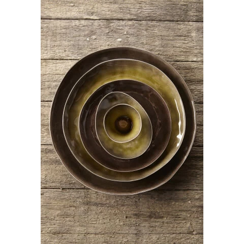 Serax Pure Schaal Rond ø 26 Cm Keramiek Groen - Afbeelding 2