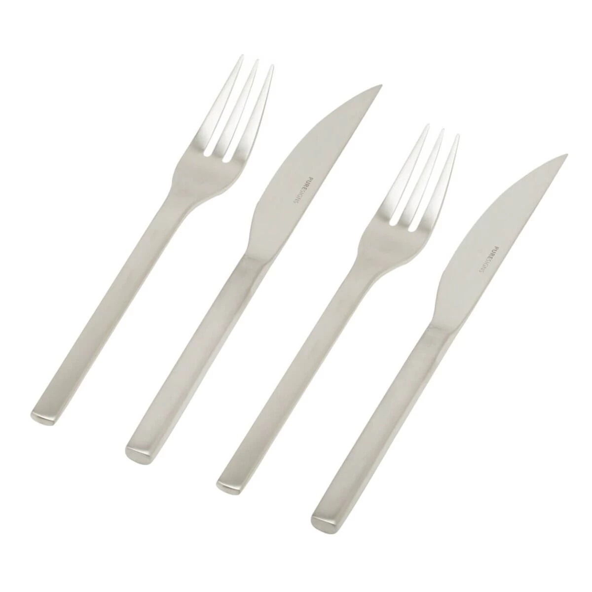 Puresigns One Steakbestek 20,5 Cm Rvs Mat 4-delig