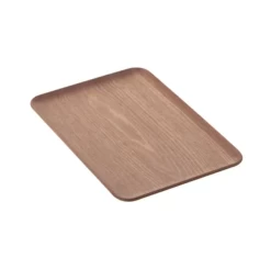 Point-Virgule Dienblad 33 X 23 Cm Multiplex Walnoot