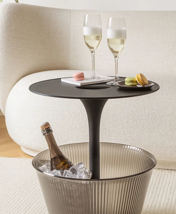 Alessi JW02/CONT Wijnemmer 27 X 18 Cm Kunststof Zwart - Afbeelding 2