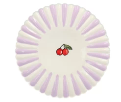 Oldenhof Kers Dinerbord Coquille ø 28 Cm Aardewerk Roze