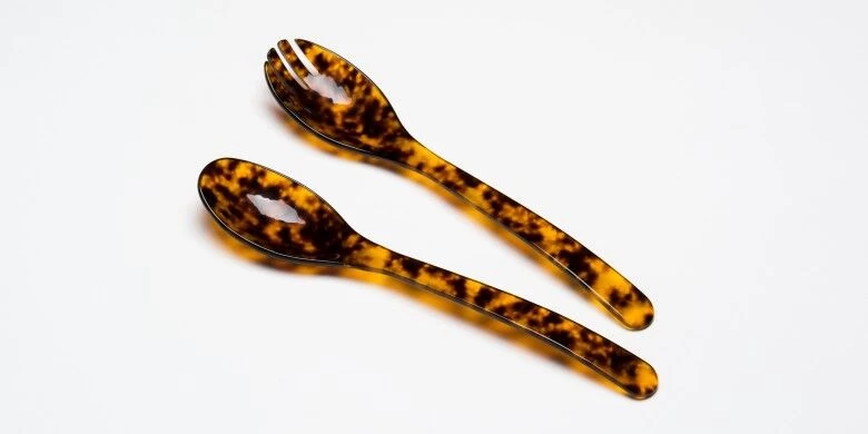 G. F. Heim Söhne Saladecouvert 29,5 Cm Kunststof Schildpad