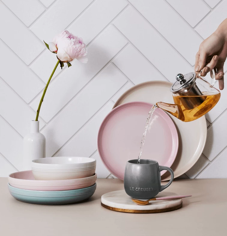 Le Creuset Coupe Collection Kom ø 16 Cm Aardewerk Meringue - Afbeelding 4