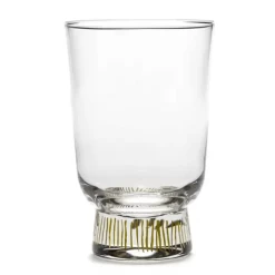 Serax Feast By Ottolenghi Glas 330 Ml Stripes Gold