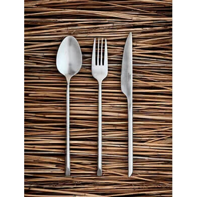 Broste Copenhagen Sletten Slacouvert 28 Cm Rvs Mat 2-delig - Afbeelding 2