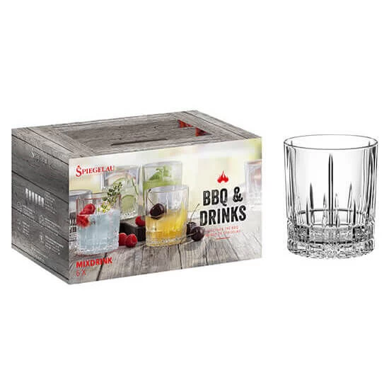 Spiegelau BBQ & Drinks Softdrinks Glazen 368 Ml Glas 6 Stuks