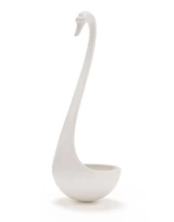 Ototo Swanky Drijvende Soeplepel 27,5 Cm Kunststof Wit