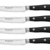 Wüsthof Classic Ikon Steakmessenset Messenstaal 4 Stuks